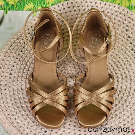 Zapatos salsa tacón bajo