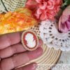 Broche de flamenca o huertana