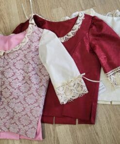 Corpiño brocado traje regional