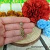 Pendientes traje regional con brillos