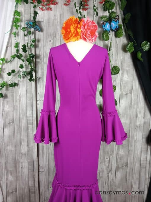 Traje flamenco buganvilla