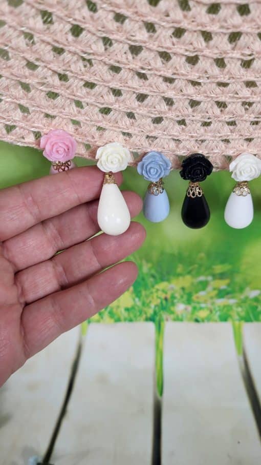 Pendientes gota flamenca