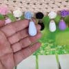 Pendientes gota flamenca