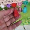 Pendientes gota flamenca