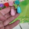 Pendientes gota flamenca