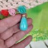 Pendientes gota flamenca