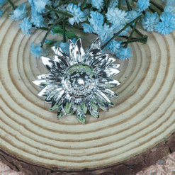 Broche de flamenca flor