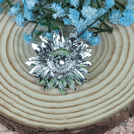 Broche de flamenca flor