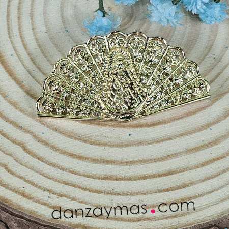 Broche con Virgen 