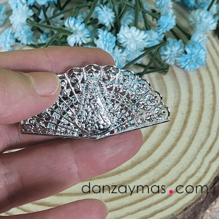 Broche con Virgen 