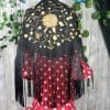 Mantón negro bordado oro