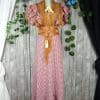 Bata flamenca vichy burdeos