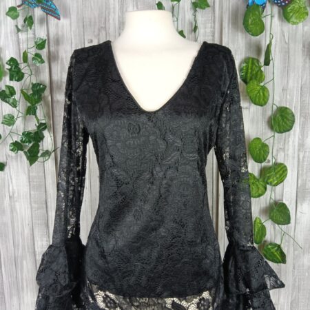Cuerpo flamenco con volante