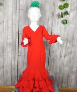 Traje de flamenca niña