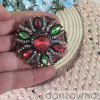 Broche especial redondo