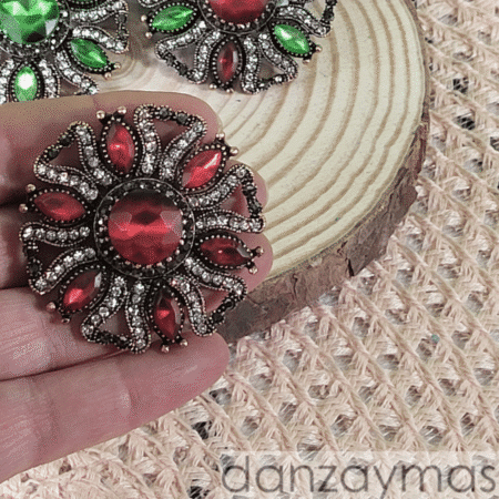 Broche especial redondo