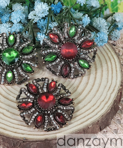 Broche especial redondo