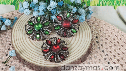 Broche especial redondo