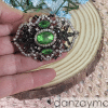 Broche especial ovalado