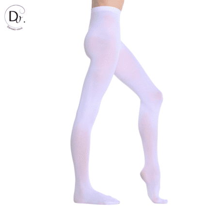 Medias de ballet blanca