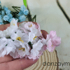 Tocado floral para el pelo