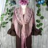 Traje de flamenca marrón chocolate