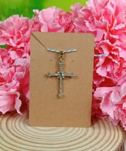 Cruz de huertana dorada