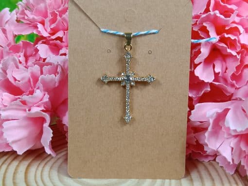 Cruz de huertana dorada