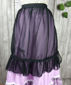 Delantal de huertana con topos