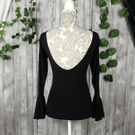 Camiseta de baile con volantes