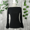 Camiseta de baile con volantes