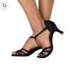 Zapatos de baile latino negros