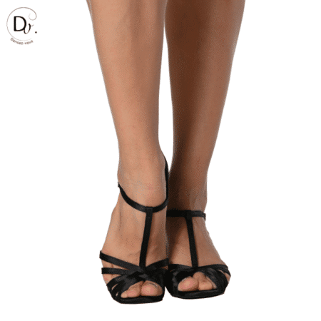 Zapatos de baile latino negros