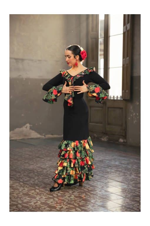 Falda flamenca cinco volantes