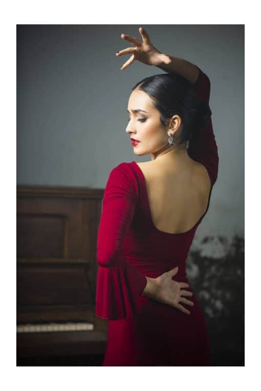 Top de flamenca con volante