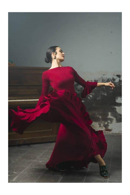Top de flamenca con volante