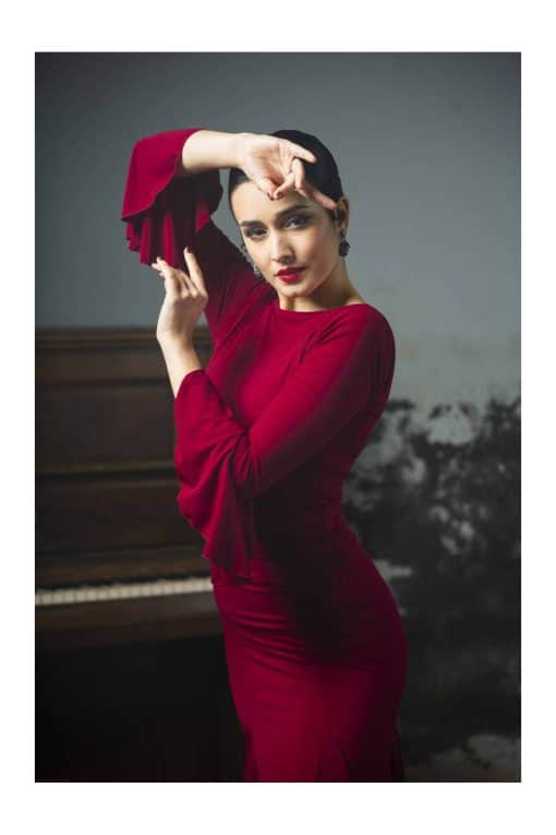 Top de flamenca con volante