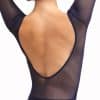 Maillot de ballet con manga al codo