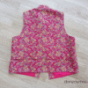 Chaleco huertano fucsia