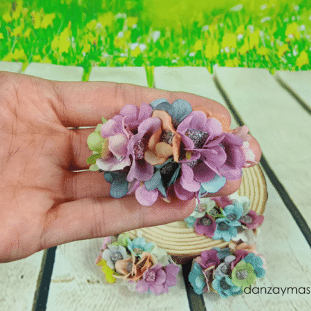 Flores para el pelo traje regional