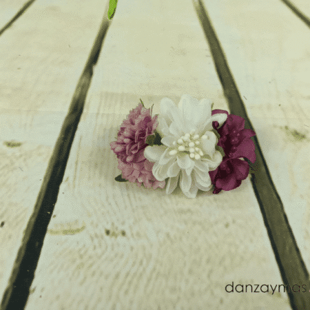 Tocado de flores para niña 2515 - Imagen 3