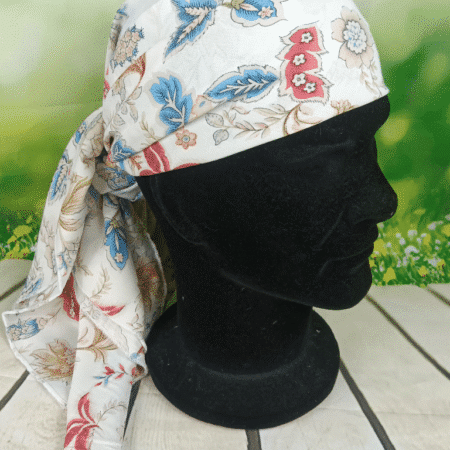 Pañuelo cabeza traje regional