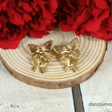 Pendientes de flamenca cortos
