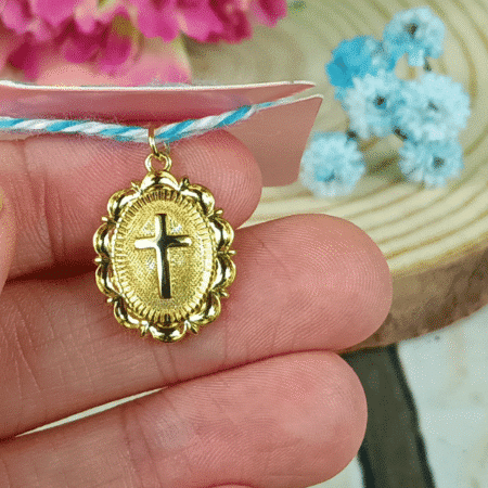 Colgante cruz para el traje regional
