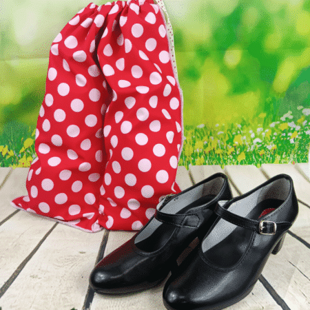 Bolsa transporte zapatos de flamenca