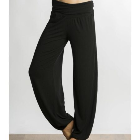 Pantalón contemporáneo negro