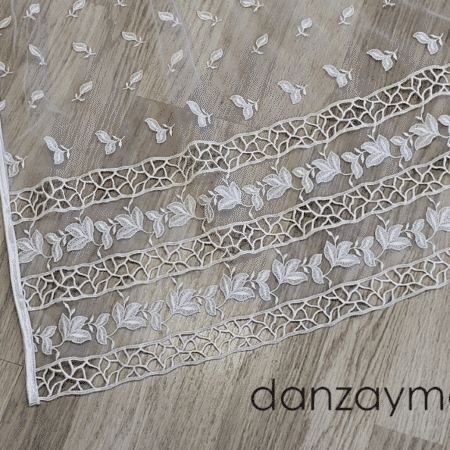 Delantal traje regional organza