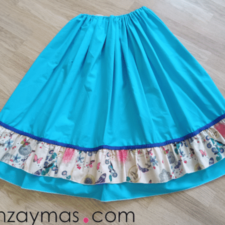 Zagalejo niña turquesa