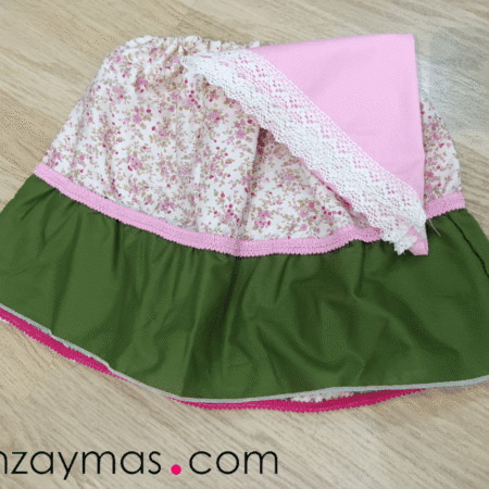Zagalejo rosa para niña