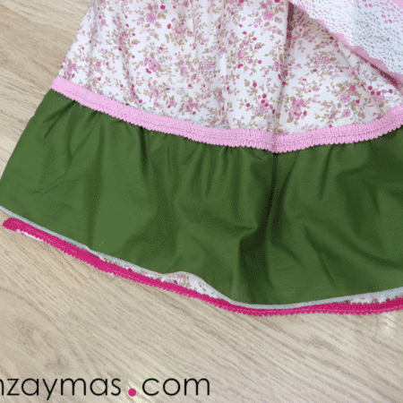 Zagalejo rosa para niña